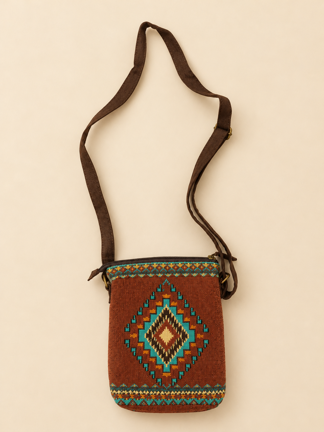 Tapestry Crossbody Bag