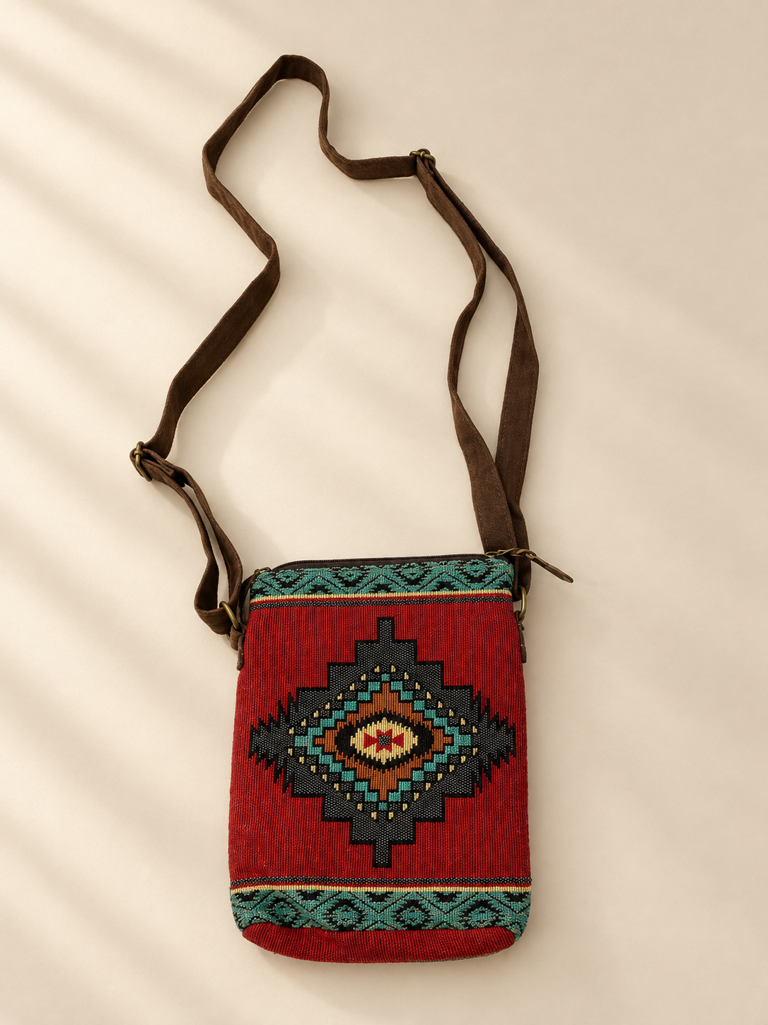 Tapestry Crossbody Bag